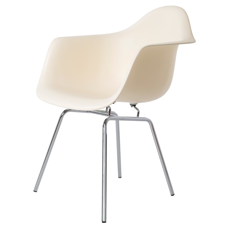 Charles Eames style, Esszimmerstuhl DAX PP creme