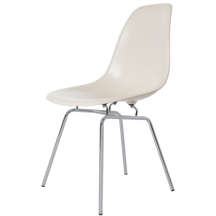 Charles Eames style, Esszimmerstuhl DSX ABS creme