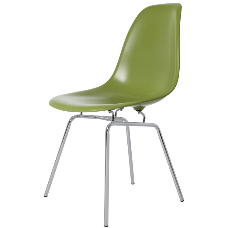 Charles Eames style, Esszimmerstuhl DSX ABS grün
