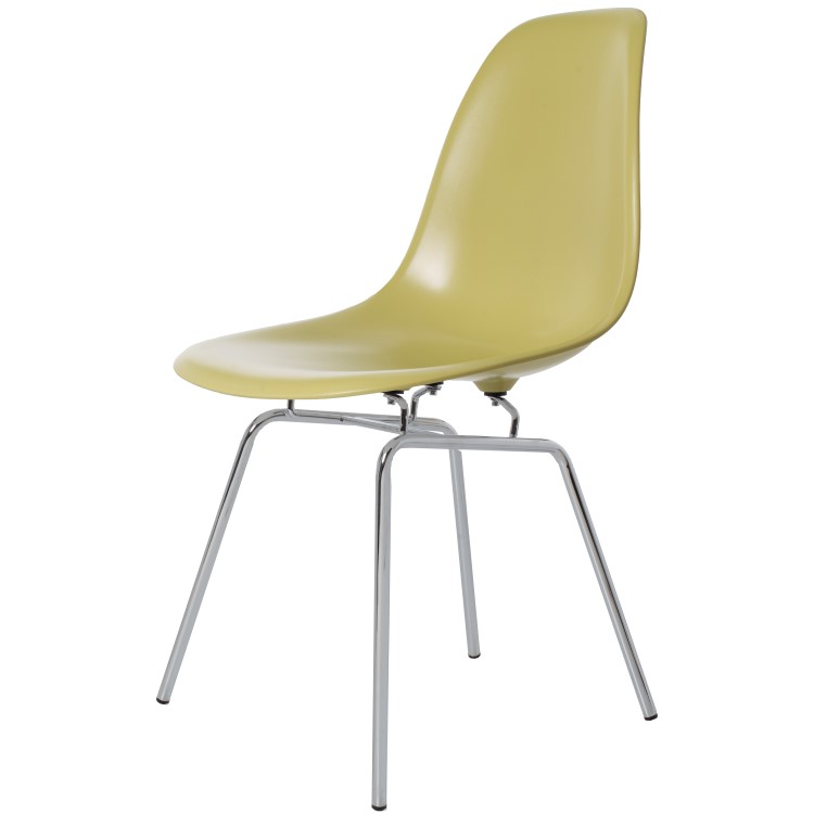 Charles Eames style, Esszimmerstuhl DSX ABS olivgrün