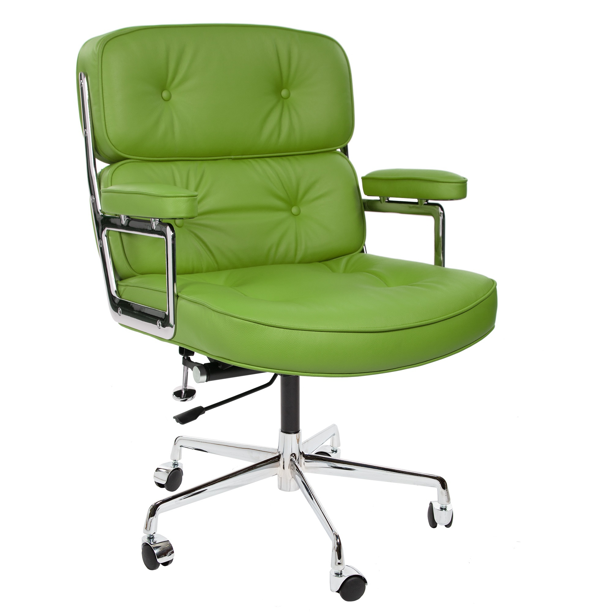 Charles Eames style, Bürostuhl ES104 grün