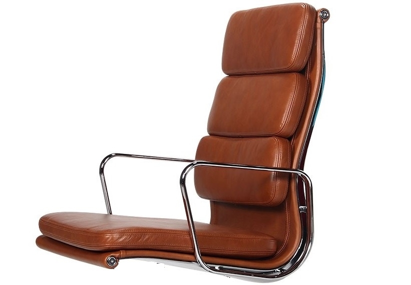 Charles Eames style, Konferenz Chef Sessel EA208 Hoch Rücke antiker