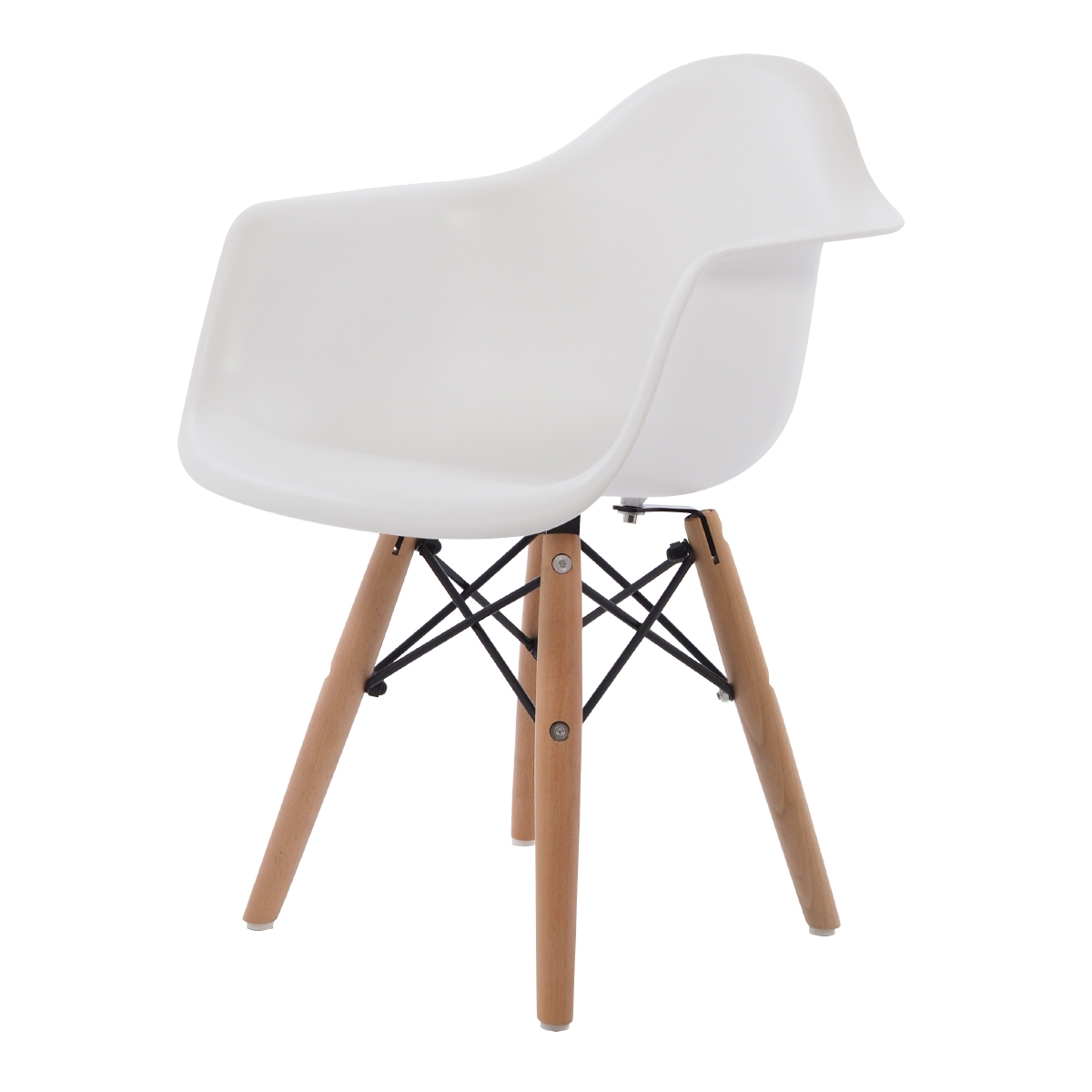 Charles Eames style, Kinderstuhl DAW Junior weiß