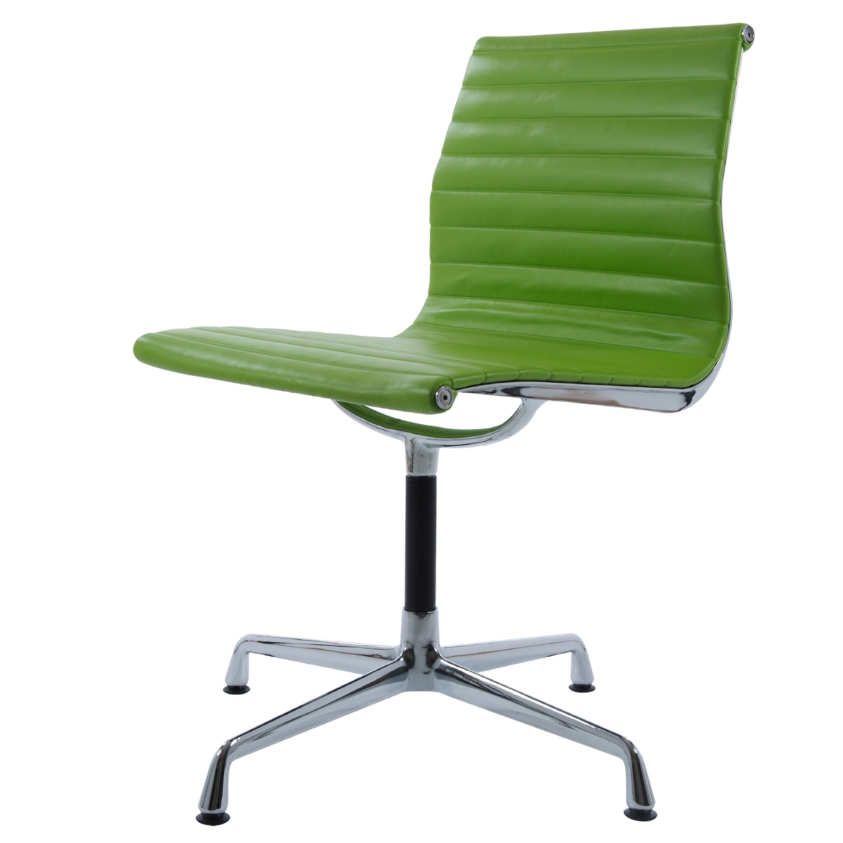 Charles Eames style, Konferenz Chef Sessel EA105 Leder grün