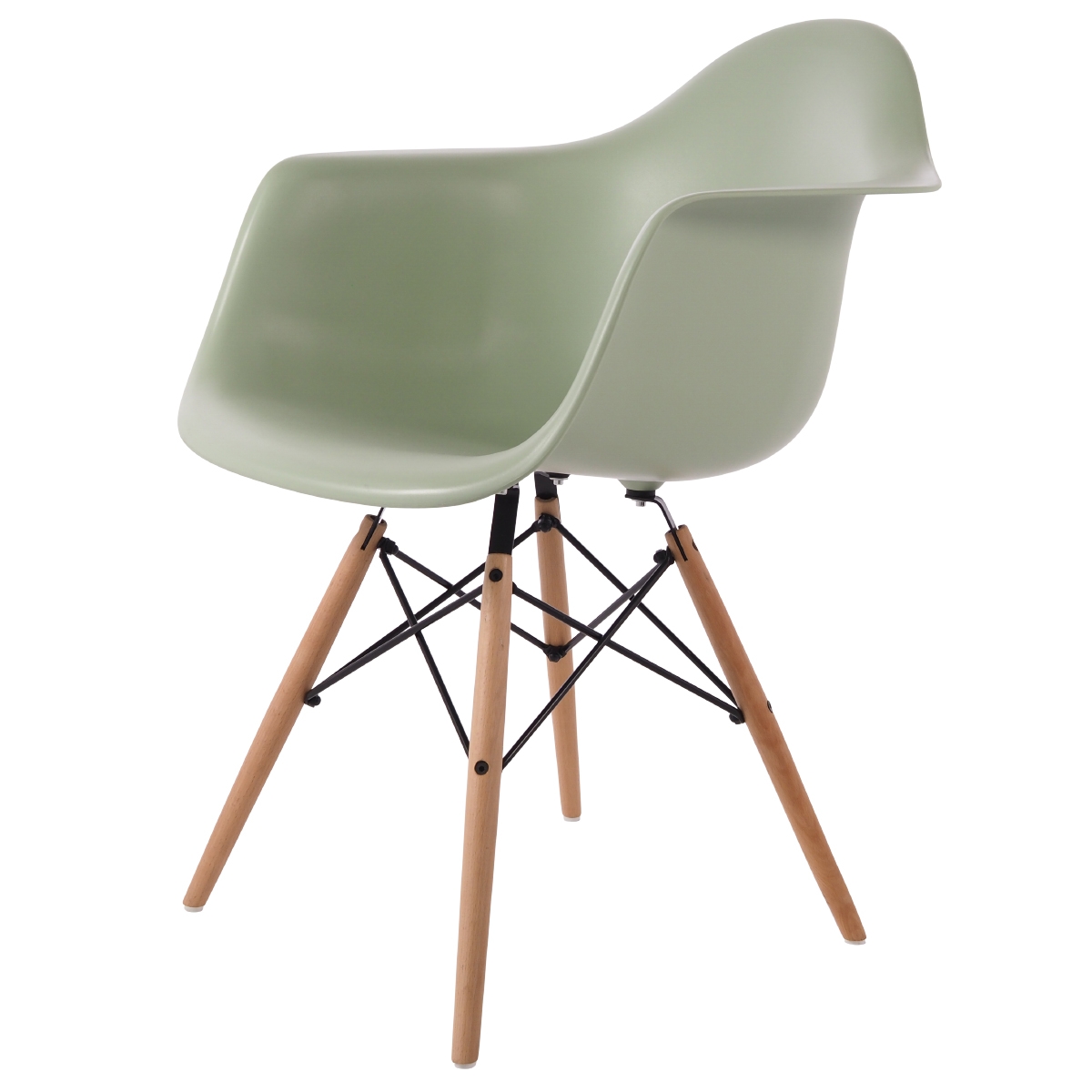 Charles Eames style, Esszimmerstuhl DAW PP mint