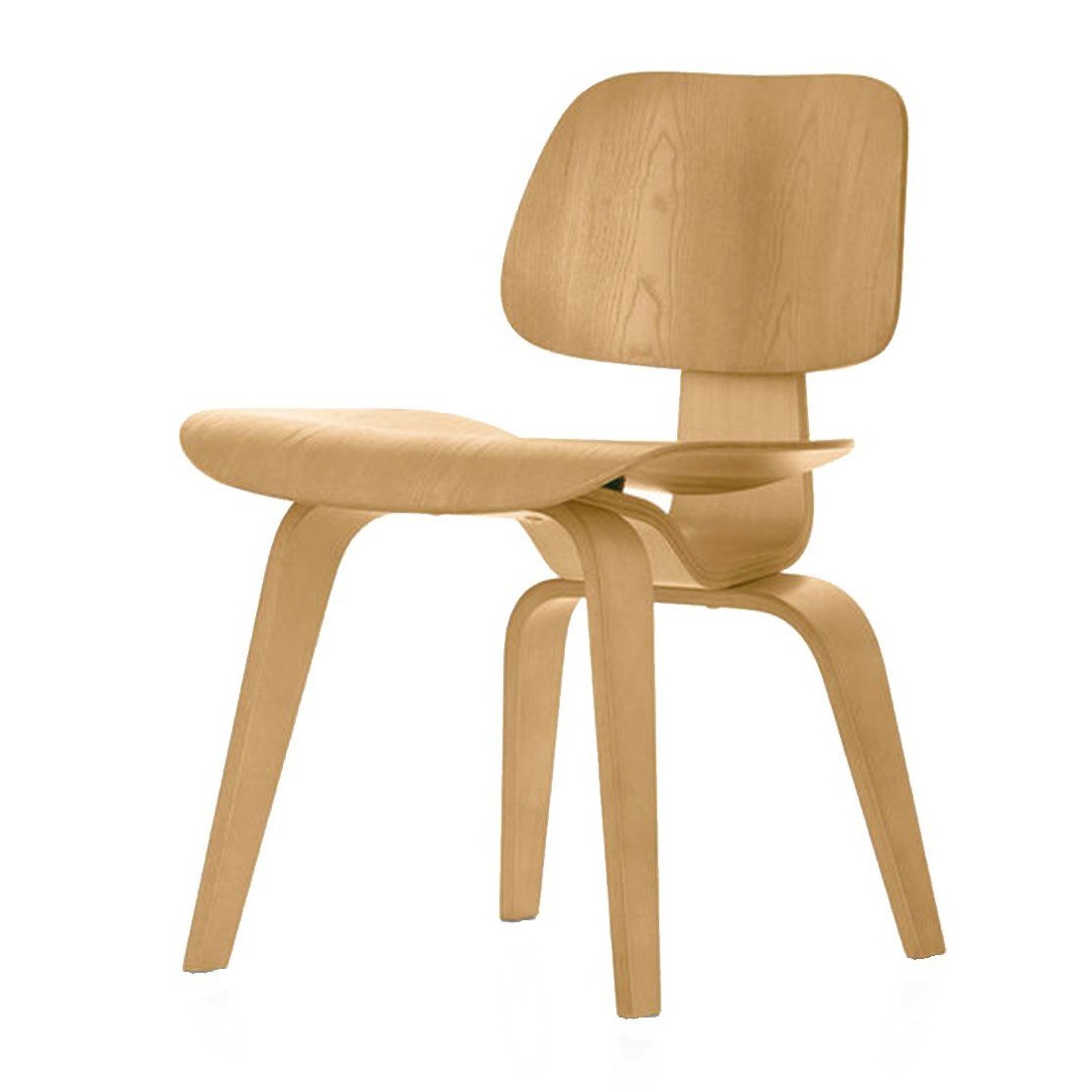 Charles Eames style, Esszimmerstuhl DCW natürlich