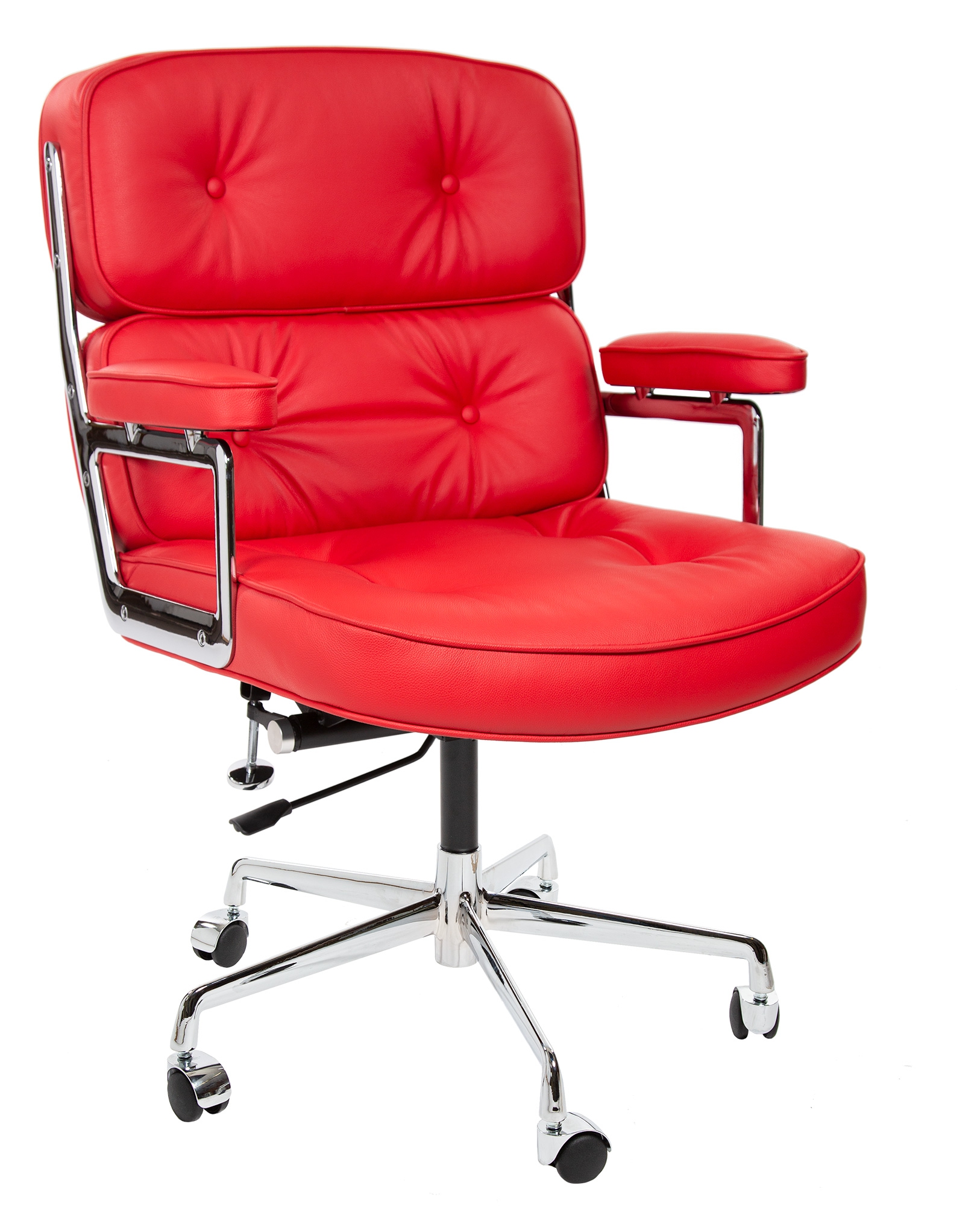 Charles Eames style, Bürostuhl ES104 rot