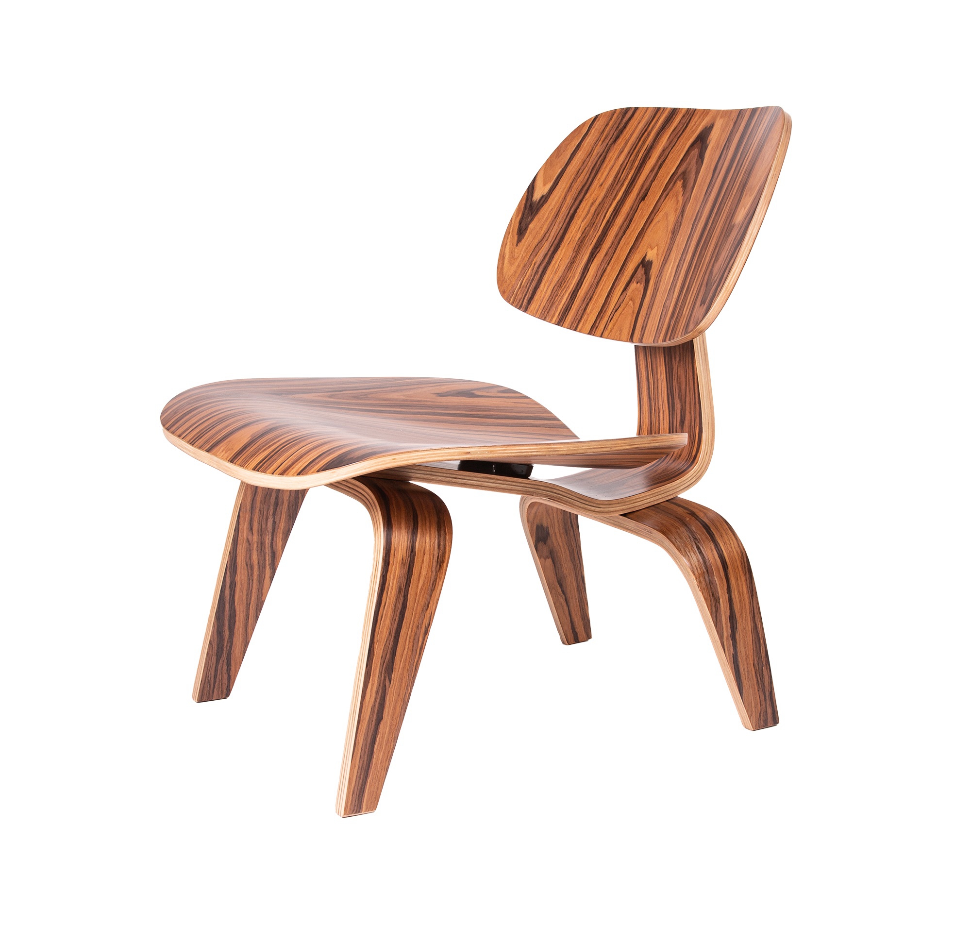 Charles Eames style, Armlehnstühle LCW Palisander